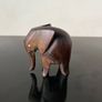 Hand carved wooden elephant Image 3