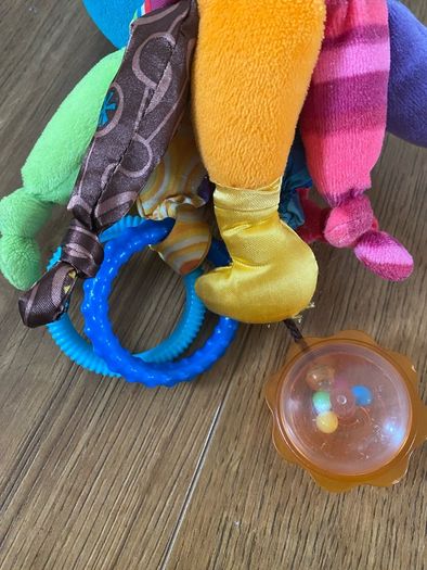 Lamaze Pirate Octopus Sensory Chime Rattle Toy