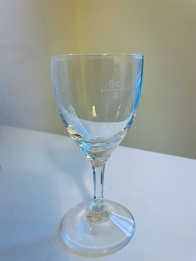 Vintage Schott Zwiesel Zwiesel Glas 5cl Crystal Sherry Glasses Boxed Set of 6