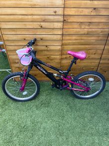 Apollo Kids Bike Black & Pink