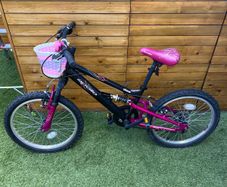Apollo Kids Bike Black & Pink