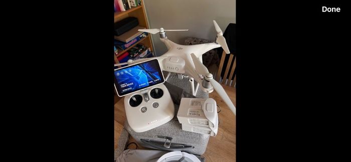 Phantom 4 pro plus 4k drone