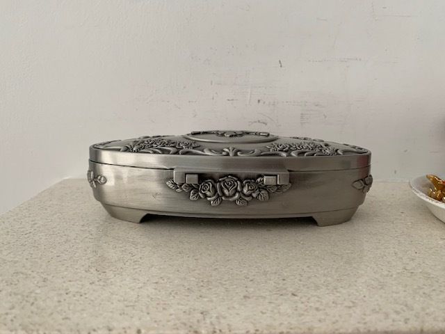 Mullingar Pewter Jewellery Box