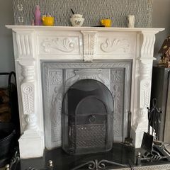 fireplace and Grant back boiler