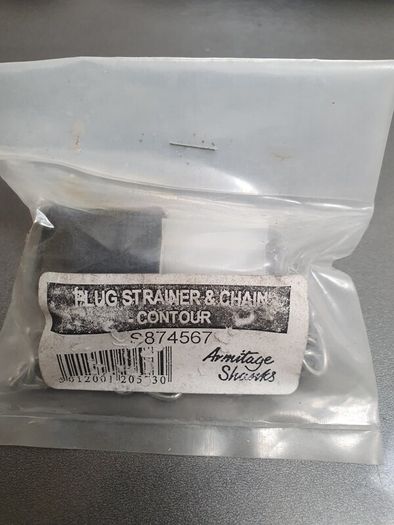 armotage shanks plug/strainer and chain