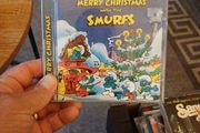 Vintage Merry Christmas With The Smurfs 1983