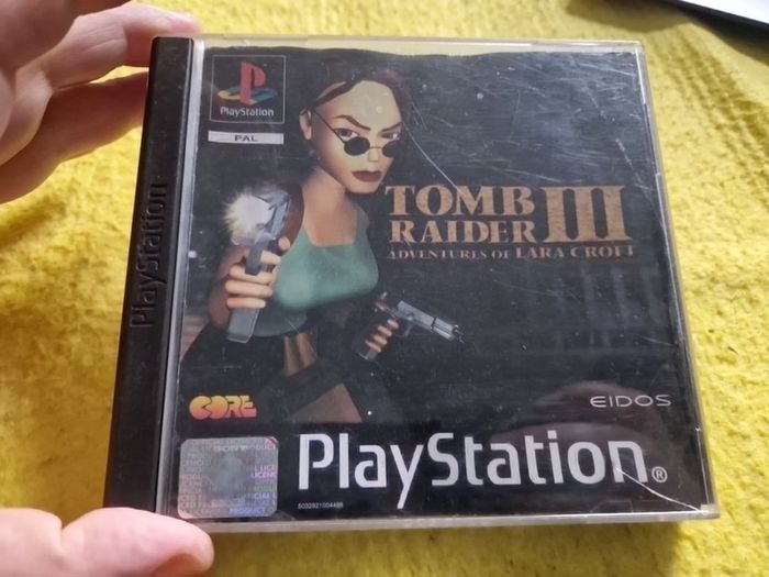 Tomb Raider III 3 PlayStation1 Ps1 PlayStation2 Ps2 games Original