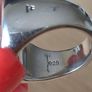 Tom Wood silver coin ring size 48 Image 7