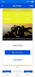 KEO Tickets 3Olympia