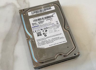 2TB Samsung HDD (HD204UI) - Tested, Clean SMART (0 Bad Sectors)