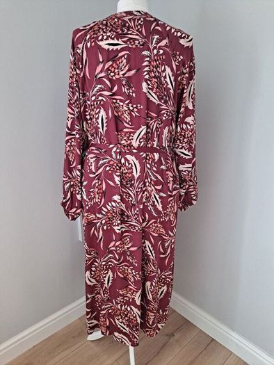 Part Two burgandy dress size 46, UK 18