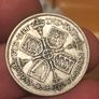 1933 Florin George V Silver Image 2