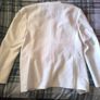 White Elegant Blazer / Suit Jacket with Bow Details (Size M) Image 2