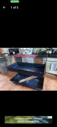Xl two story cage