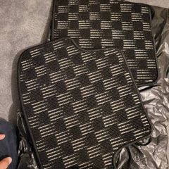Gold MK7 back / passenger seats car mat 2 piece