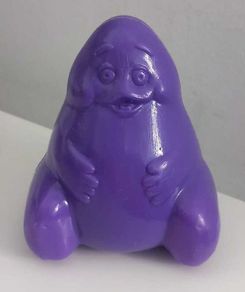 1991 McDonalds Happy Meal Toy - Grimace coin bank/ piggy bank