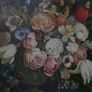 Vintage Still Life with Flowers | Antique Floral Print | Moody Rustic Fine Art 32" x 26,5" Image 9