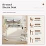 Height-Adjustable Desk with Double Drawers, Electric Height-Adjustable Desk Image 6