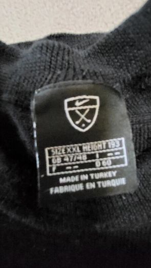 Mens Black Nike Golf jumper XL