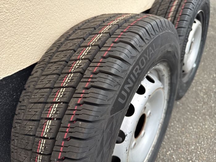 NEW van tyres 225/65 r16c UNIROYAL wheels for Renault Master