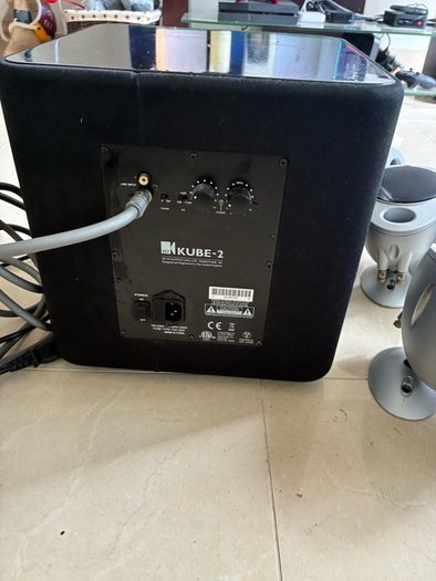 kef 5 speaker with subwoofer