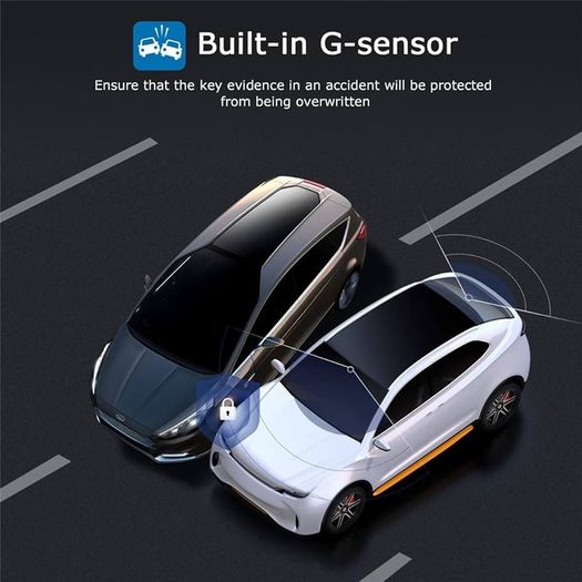 FREE EXPRESS SHIPPING Dash Cam Front and Rear 1080P Full HD Dual Dashboard Camera Dashcam for Cars 170 Wide Angle HDR with 3.0" LCD Display Night Vision Motion Detection and G-sensor