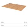 2 x IKEA Rodeby Armrest Tray Bamboo - Brand New Without Tags Image 4