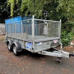 Ifor Williams GD105 10x5 Twin Axle Trailer (Mesh Sides & Ramp)