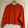 Levi's Women's Crew Sweatshirt in Burnt Orange - size medium Image 2