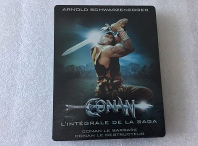 Conan the Barbarian/Destroyer Blu Ray Steelbook Rare