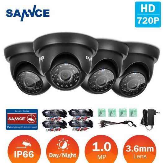 Sannce 8ch 1080n Hdmi Security Dvr 720p Ir Night Vision Cctv Cameras System 1tb