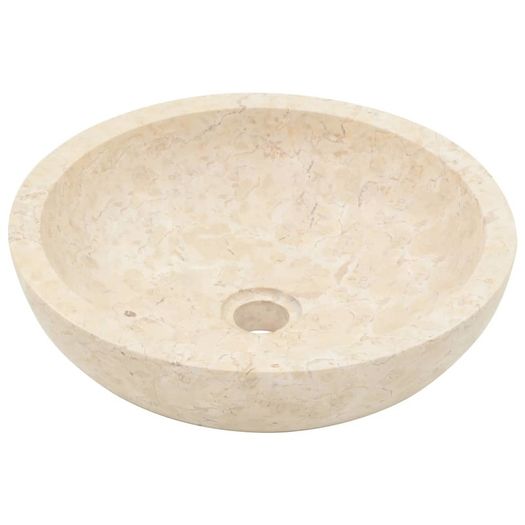 Sink 40x12 cm Marble Cream