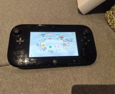 Wii U Gamepad black