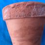 2 terracotta flower pots Image 9