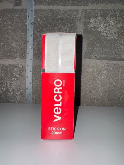 Velcro Stick on Tape 20mm. 2.5mm