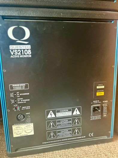 Quested VS2108 Studio Monitors