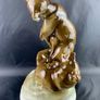 Antique Pecs Zsolnay Fighting bears Hungarian Figurine Image 4