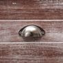 Side Cabinet Brown and White 60x30x75 cm Paulownia Wood Image 3