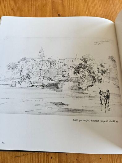 Visions Of India. The Sketchbooks Of William Simpson. 1859-62. First Edition Large Volume Hardback With Dustjacket In Good Condition.  See Photos For Same.