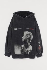 H&M Justin Bieber Hoodie Size 10!