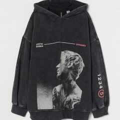 H&M Justin Bieber Hoodie Size 10!