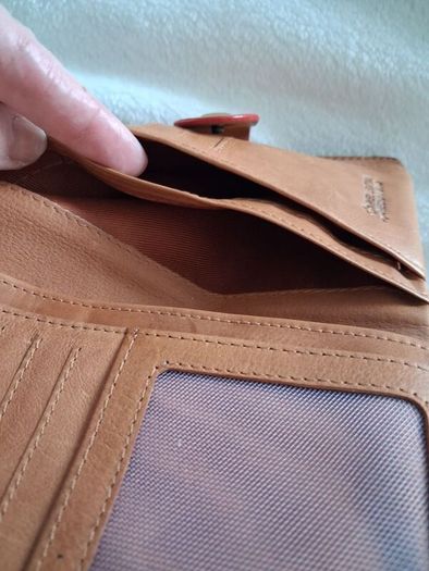 Leather Wallet - Tan - New Without Tags RRP 65
