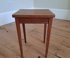 FREE small inlaid mahogany winr table