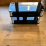 Modern Glass TV Stand Media Unit Image 5