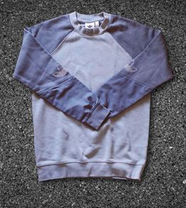 Adidas Originals SPRT Blocked Crewneck Jumper Sweater Raglan Grey Size Small H06759
