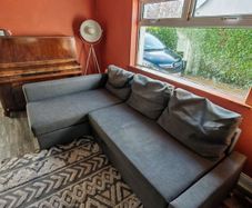 Ikea L shaped Sofa bed