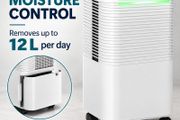 12L Day Dehumidifier for Bedrooms Bathrooms and Small Rooms