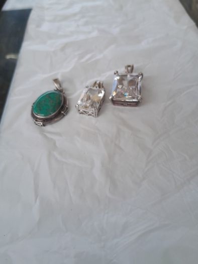 3 silver pendant