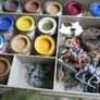 Humbrol Enamel Paint set Multi Colour and soldiers Image 3
