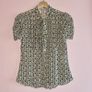 Y2k A Wear Pussy Bow Blouse Uk 8 Like New Image 2